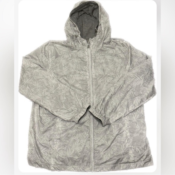 ZeroXposur Jackets & Blazers - Zeroxposur Gray Palms Reversible Jacket~Size L